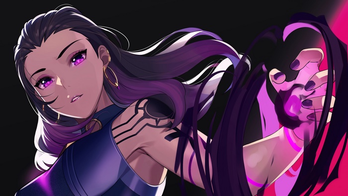 Reyna from Valorant in 4K Art