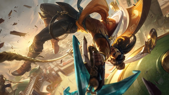 Akshan from League of Legends 4K
