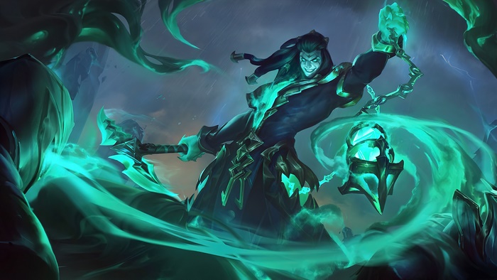 unbound, thresh, legends of runeterra, lol, 4k, pc, HD Wallpaper | Rare ...