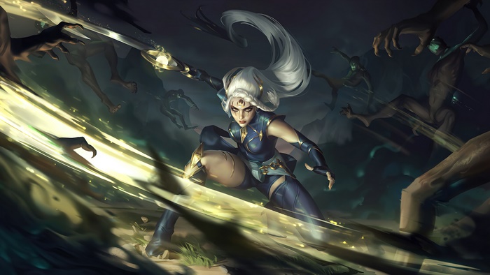 Diana from Legends of Runeterra 4K