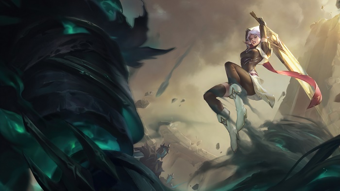 Riven from Legends of Runeterra 4K
