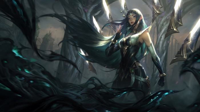 Irelia from League of Legends Sentinel Skin 4K