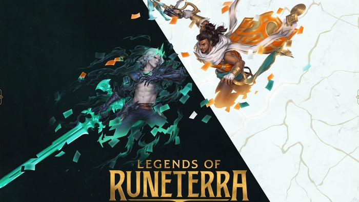 Viego and Akshan from Legends of Runeterra 4K