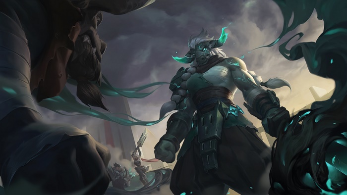 Ruined Reckoner from Legends of Runeterra 4K