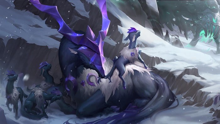Frightened Ibex from Legends of Runeterra 4K