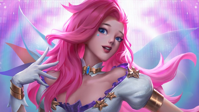 Seraphine from League of Legends Digital Art