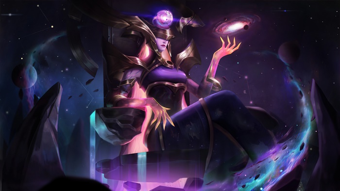 Dark Star Lissandra from League of Legends 4K