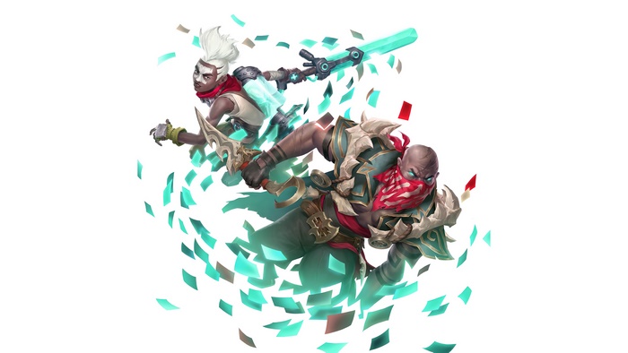 Pyke and Ekko from League of Legends