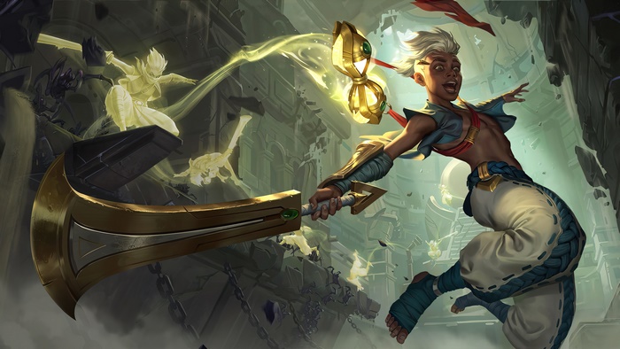 Ekko from Legends of Runeterra