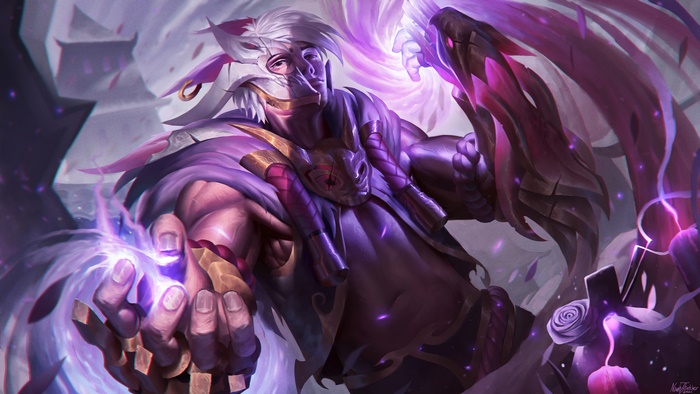 Sett from League of Legends 4K art