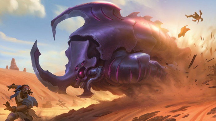 Xersai Dunebreaker from Legends of Runeterra 4K