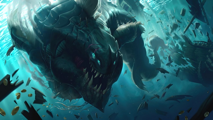 Jaull Fish from Legends of Runeterra 4K