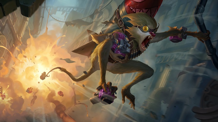 Boom Baboon from Legends of Runeterra 4K