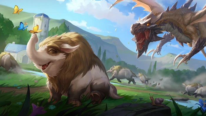 Dragon Chow from Legends of Runeterra 4K