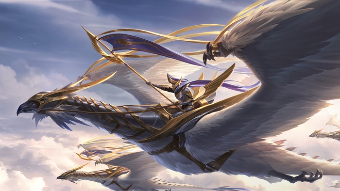 Swiftwing Flight from Legends of Runeterra 4K