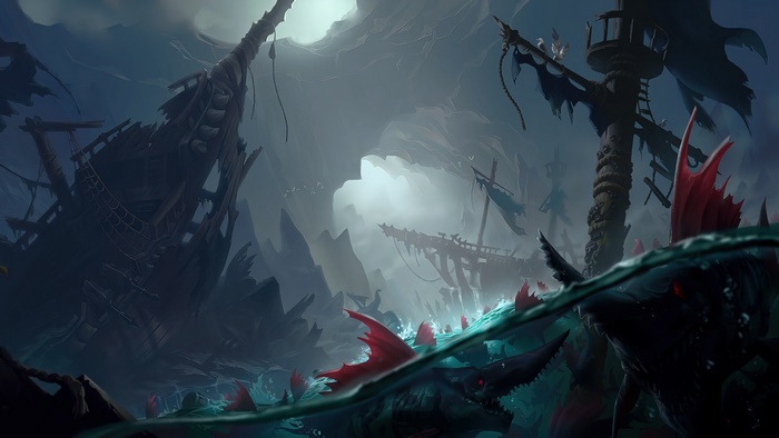 Sunken Shipwrecks and Sharks in Rippers Bay
