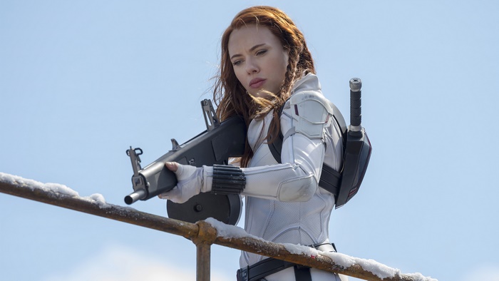 Black Widow from Marvel movie 4K