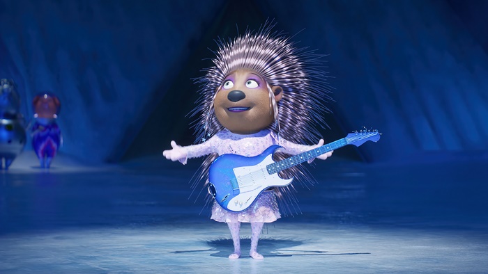 Ash the porcupine from Sing 2