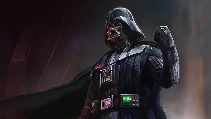 Darth Vader from Star Wars 4K Digital Art
