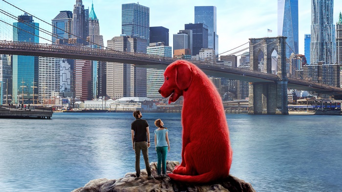 Clifford the Big Red Dog in New York City