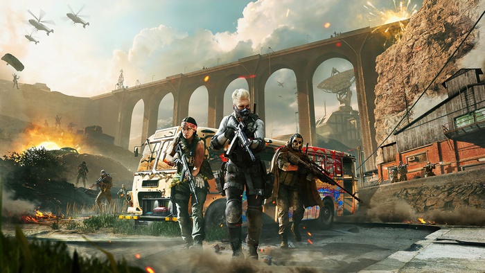 Characters from Call of Duty: Black Ops Cold War in 4K