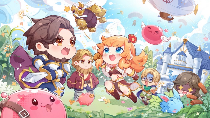 Ragnarok X Next Generation Chibi Characters 4K
