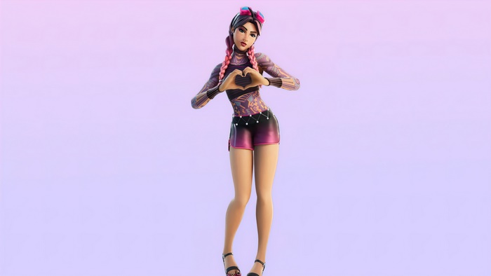 Beach Jules from Fortnite 4K