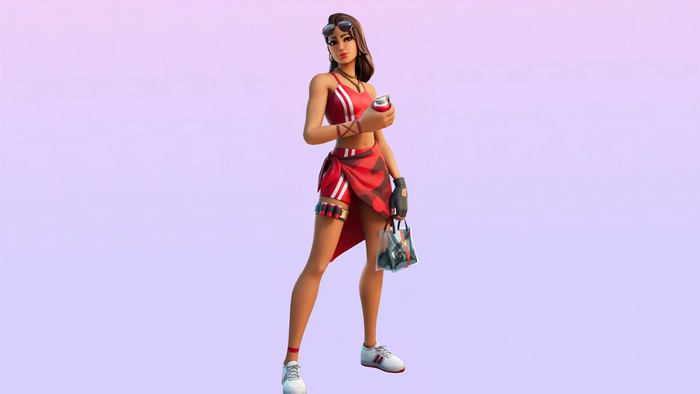 Fortnite Ruby Rare Outfit Skin