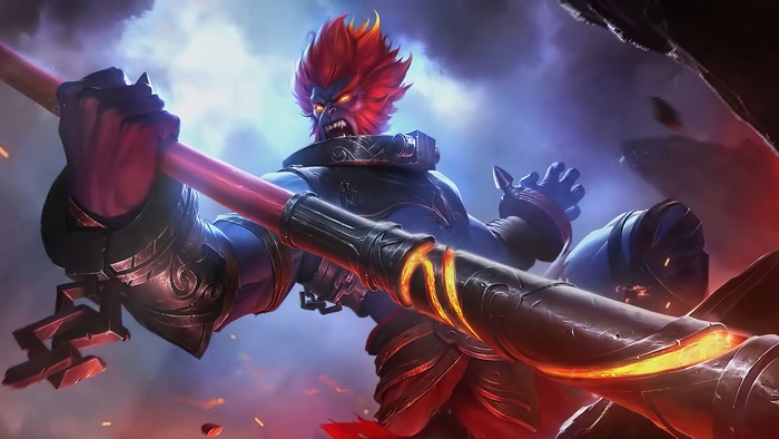 Sun Simian Curse Skin from Mobile Legends