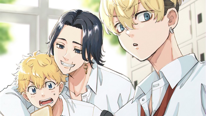 Tokyo Revengers characters in school uniforms