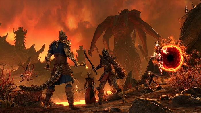 The Elder Scrolls Online Blackwood 4K Boss Fight