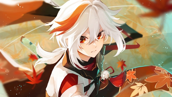 Kazuha from Genshin Impact Art