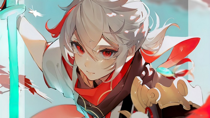 Kazuha from Genshin Impact Artwork in