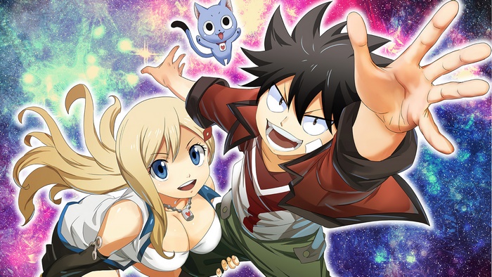 Shiki, Rebecca, and Happy from Edens Zero
