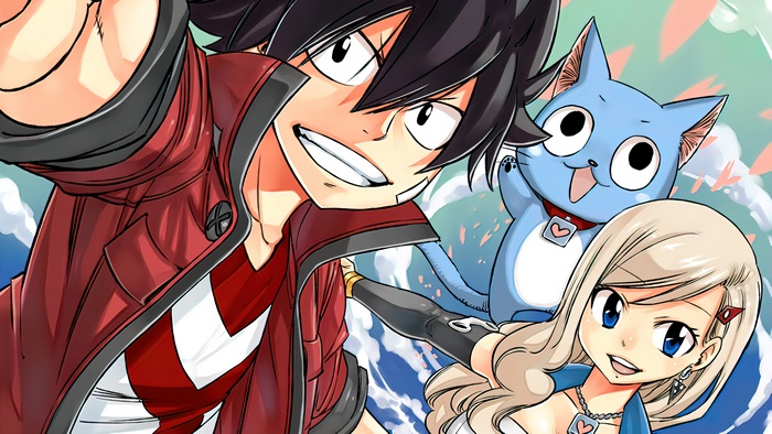 Shiki, Rebecca, and Happy from Edens Zero