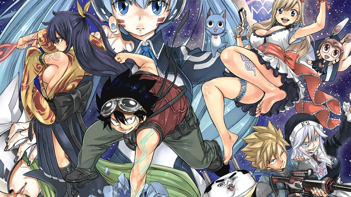 Edens Zero characters in 4K