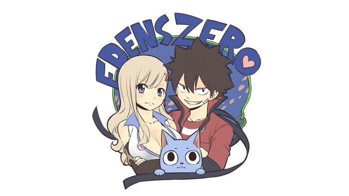 Rebecca, Shiki, and Happy from Edens Zero