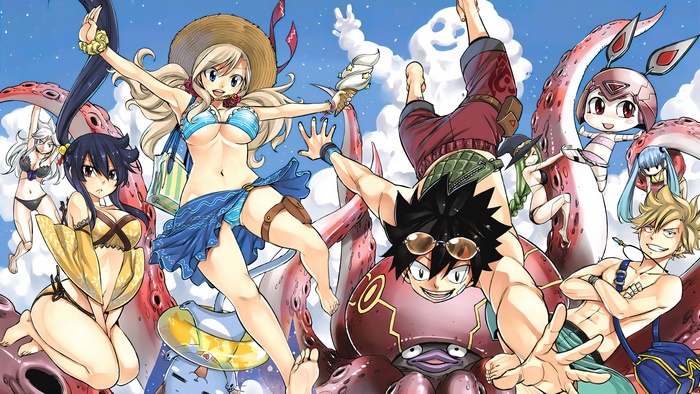 Eden's Zero Characters in Summer Outfits