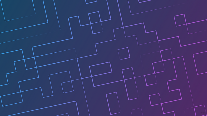 Minimalist abstract geometric lines gradient