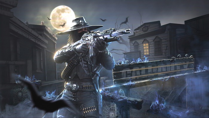 Krueger from Call of Duty Mobile Black Hat Skin 4K