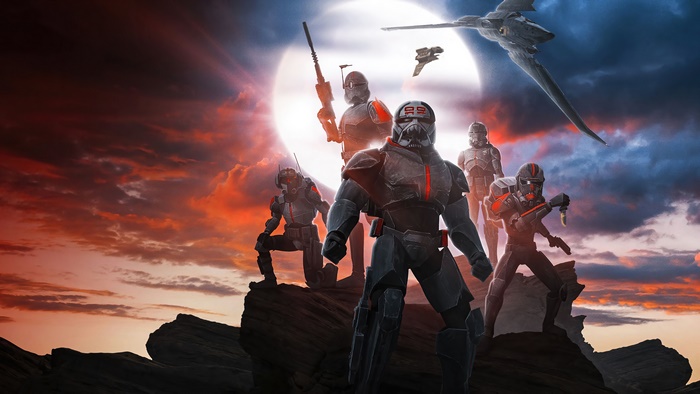The Bad Batch from Star Wars TV Series 4K