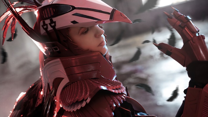 Blood Raven X Suit Cosplay from PUBG Mobile