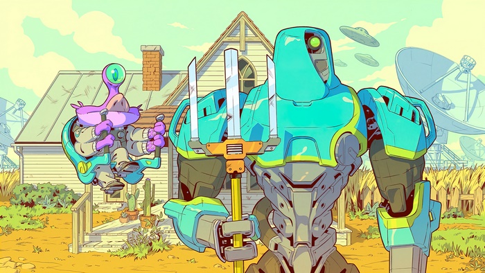 Zyg and Pluxarian Gothic from Fortnite