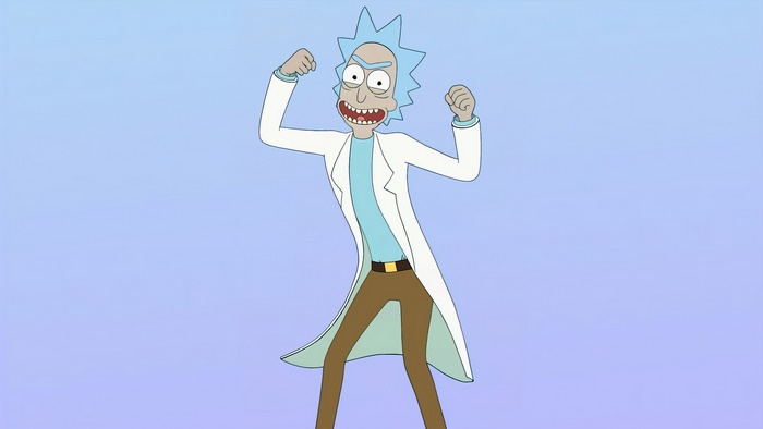 Rick Sanchez from Fortnite 4K