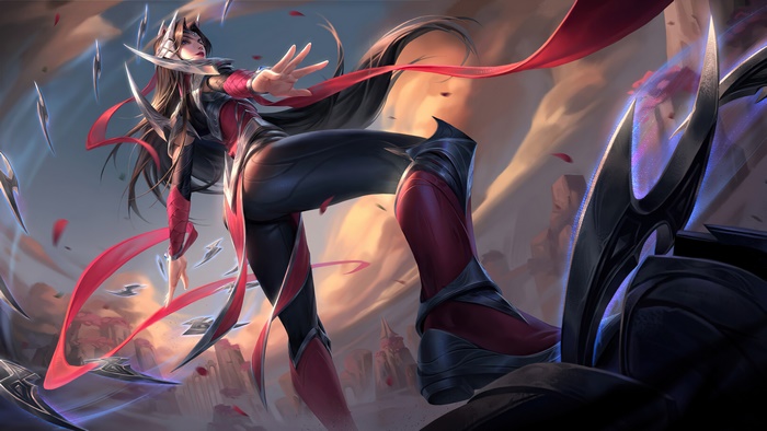 Irelia Artwork from League of Legends