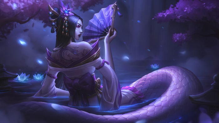 Cassiopeia Spirit Blossom Skin from League of Legends