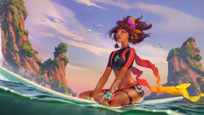 Pool Party Taliyah from League of Legends