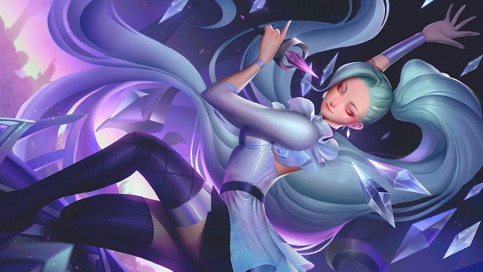Seraphine from League of Legends KDA All Out 4K