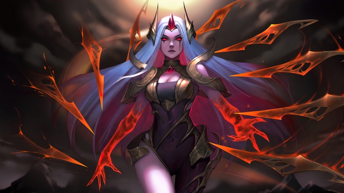 Nightbringer Irelia from League of Legends