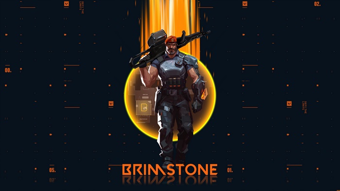 Brimstone from Valorant 4K